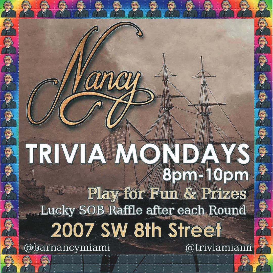 Trivia Mondays at Bar Nancy